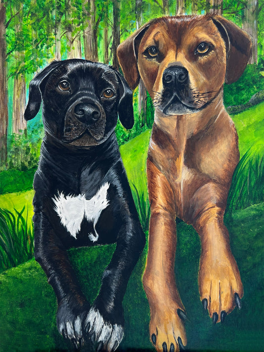 Acrylic Katie & Derek 11x14